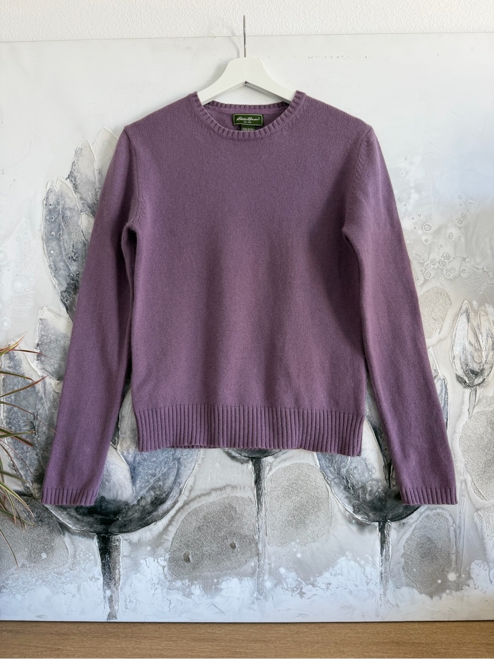 Eddie Bauer Mauve Crewneck Sweater